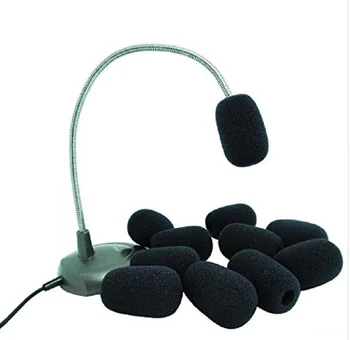 Linhuipad Spuma Densa Microfon Parbriz, mic burete acoperi 11mm diametru interior & 25mm lungime interioara 10 buc /lot transport gratuit