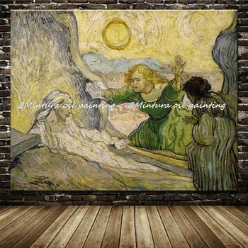 Livrare Gratuita En-Gros De Vincent Van Gogh Realizate Manual De Reproducere A Celebrului Tablou Ulei Pe Panza, Arta De Perete De Imagine Pentru Camera De Zi