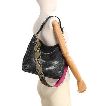 LOVEVOOK femei bretele detasabile pentru saci de sex feminin centura doamnelor sac sac mâner accesorii pentru geanta cu serpentine printuri