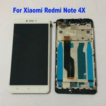 LTPro Negru/Alb/Aur de 5,5 inch Ecran LCD Panou de Ecran Tactil Digitizer Asamblare cu cadru Pentru Xiaomi Redmi Notă 4X Înlocuire