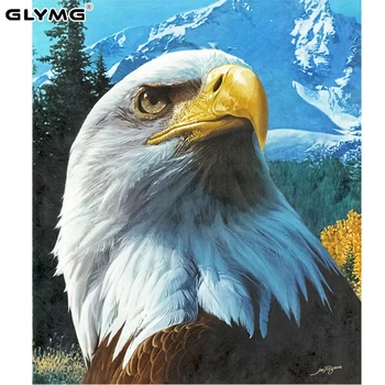 Lucru Manual Diy Eagle Owl Diamant Broderie Plină Piața De Păsări Animale Seria Diamond Pictura Cruciulițe Europene Decor Acasă