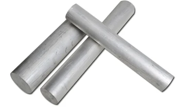 Lungime 400mm diametru 35mm argint 6061# tija de aluminiu bar