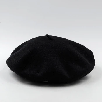 Lână de Epocă Cald de Lână de Iarnă pentru Femei Bereta Artist francez Beanie Hat Capac Pentru Fata Dulce Cadou de primăvară și de toamnă pălării