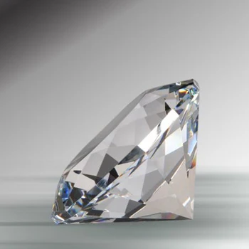 Manual de 80MM Clar de Sticlă Cristal de Diamant Diamond Prespapier Birou Decor de Masă