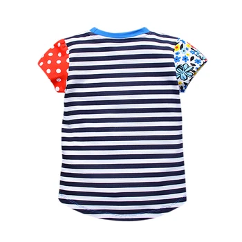 Marca Baby Girl T Shirt Haine pentru Copii Distractiv Maneca Scurta Copii Topuri Tee Noi de Vara din Bumbac pentru Copii T-shirt Pentru Fete 1-6 Ani
