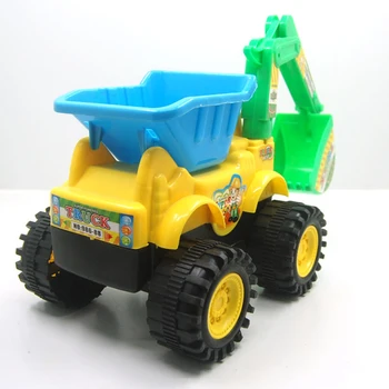 Mare inginer camion jucărie mașină model Accident rezistent inginerie de construcții de mașini, mașină model de jucărie Excavarea mașină de cadouri pentru copii
