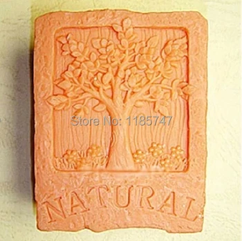 Mare-Mucegai de Arbore de Sapun Natural mucegai Manual Silicon Săpun Mucegai Tort de Ciocolata Matrite