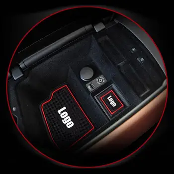Masina Poarta Slot Pad Usi de Interior Groove Saltea Latex Anti-Alunecare Perna Pentru BMW F10 Seria 5 2016 Acoperă 12buc Auto-Styling