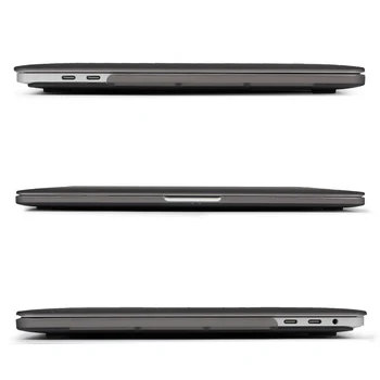 Mat Cristal de Plastic Greu de Caz Capacul pentru MacBook Pro 2016 2017 de Presă Pro Retina 13 15 Inch A1706/A1707 cu/fără Atingere Bar