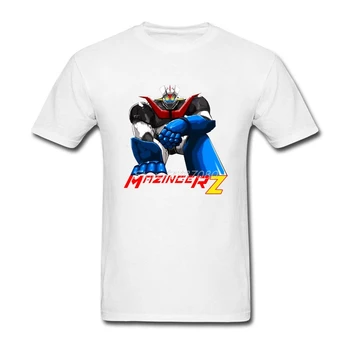 Mazinger Z T Camasa Marime Mare Maneca Scurta Personalizat pentru Bărbați T-shirt de Sus Imprimantă 3d Bumbac Funny T-shirt
