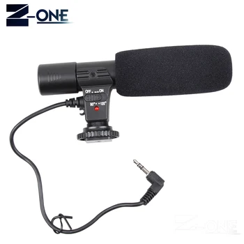 Mic-01 Condensator Profesional Camera Microfon pentru Canon EOS M2 M3 M5 M6 800D 760D 750D 77D 80D 5Ds R 7D 6D 5D Mark IV