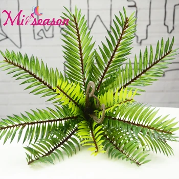 Miiseason Artificiale Palm Tree Mici Ferigă Verde De Plastic Fals Mini Nucă De Cocos Plante Pentru Acasă Decorare Nunta Aranjament