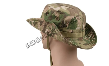 Militar CamouflageAirsoft Găleată Boonie Capac În Aer Liber, Drumeții, Pescuit, Camping, Alpinism Capac Tactice Ripstop Armata Boonie Hat