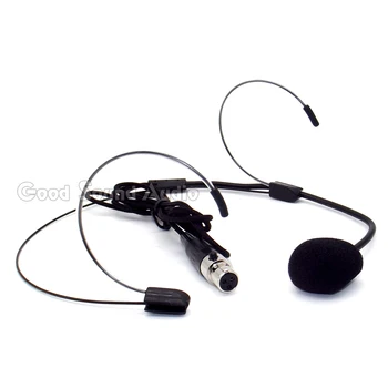 Mini XLR 3 Pini TA3F Plug cu Fir HeadWorn cu Cască Microfon cu Condensator Mikrafon Mike Microfon Wireless Pentru Transmitator BodyPack