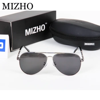 MIZHO Brand Anti-Reflexie Vizual HD Protecție Femei ochelari de Soare Pentru Barbati Polarizati Aviației 25g de Lux lumina gafas de sol PILOT
