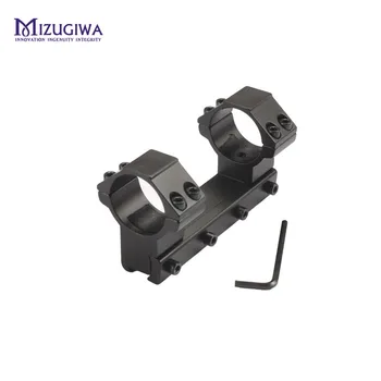 MIZUGIWA-O bucată de Inel se Montează 30mm Calibru pentru Lanterna Lazer Butoi de Aplicare cu 11mm Weaver Feroviar Pistol Airsoft cu Arma de Vânătoare