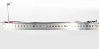 MNFT 10buc/Lot de Înaltă Calitate, Puternic Șir de Pescuit Cârlig Suport Cârlige (93cm/0,6 mm) din Oțel Inoxidabil de Mare de Pescuit Aborda Accesorii