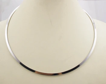 Moda de a face Cuplurile forma textura de metal colier guler îngust versiune de argint Transport Gratuit Cuplurile 2016 din oțel inoxidabil