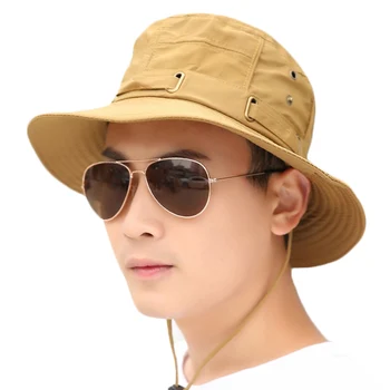 Moda Femei Barbati Vara Pălării de Soare Barbati Pescar Pălărie de Femei de protecție Solară Capace Găleată Pălării Largi Mare, Margine Anti-UV Vacanță pe Plajă Capac