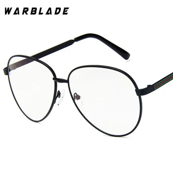 Moda ochelari aviator cu pahare transparente branding clar ochelari cu ramă de aur bărbați femei ochelari de miopie tocilar ochelari de vedere