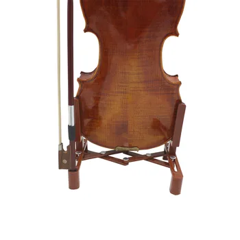 MoonEmbassy Instrument Muzical Portabil Viola, Vioara Sta cu Arc Suport Reglabil si Pliabil cu Colofoniu Transport Gratuit