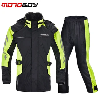 MOTOBOY Motocicleta haine de Ploaie de Echitatie Reflectorizante Costume de Ploaie, Jachete și Pantaloni Drumeții, Alpinism Pelerina de ploaie de Îmbrăcăminte de Motocross Ploaie