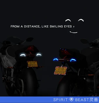 Motocicleta lumini de Semnalizare direcție accesorii pentru biciclete LED-uri de semnalizare în timpul Zilei luminile de motocross de înaltă luminozitate semnalizarea gratuit shippin