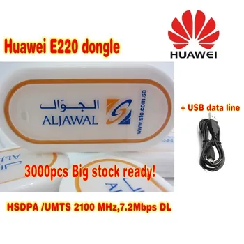 Mulțime de 10buc Huawei Brand Nou E220 USB Modem wireless plug and play Card de Date 3G