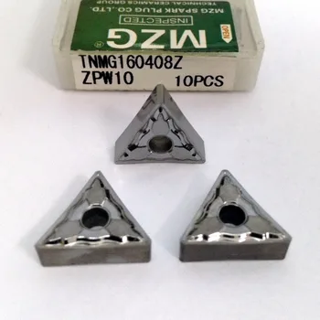 MZG reducere de pret TNMG160404 Z ZPW10 Instrumente de Tăiere CNC Plictisitor Strung din Aluminiu, Cupru Prelucrare Insertii Carbură