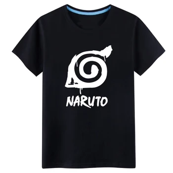 Naruto Luminos T-Shirt Anime scurt-maneca Uchiha Sharingan bărbați Tricou pentru Femei de Moda Barbati din Bumbac Tricouri Topuri