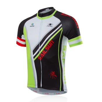 NAVIGA SOARE Barbati Verde, Negru Echipa de Ciclism Jersey cu Bicicleta sau salopete pantaloni Scurți de Biciclete Pro Tricou Scurt Biciclete Îmbrăcăminte de Top de Vară