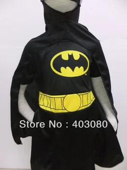 Negru 2-8 ani de Halloween roll joc îmbrăcăminte,copilul Catwoman joaca haine,fata maneca lunga Batman joaca haine fusta ZG:S-3XL