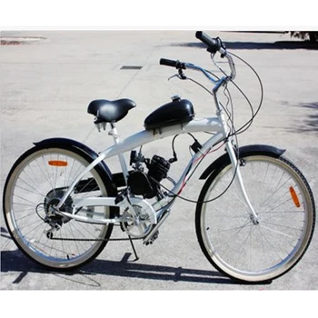 Negru 50cc 2 Timpi, Ciclul Motor Kit Motorizate, Biciclete de Benzină petrol Biciclete Motor
