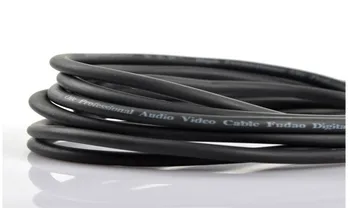 Negru de 20 de metri de 3,5 mm tată-tată cablu audio aux cablu pentru calculator, PC-ul pentru căști, laptop, tableta,boxe,amplificator