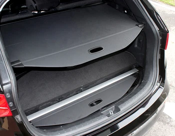 Negru Spate Portbagaj Scut de Securitate Marfă Capacul tabletei 1buc Pentru Hyundai Tucson ix35 2010-(Numai pentru modelul European)