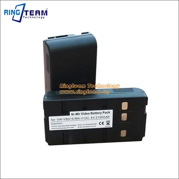 Ni-MH Baterie camera Video pentru JVC BN-V11U BN-V12U BN-V14U BNV-V18U și pentru Panasonic VW-VBS1E VW-VBH1E VW-VBR1E