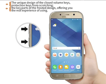 NILLKIN caracterul Transparent TPU Caz Pentru Samsung Galaxy A3 2016/ A3 A5 A7(2017 versiune A320 A520 A720) Clar Moale capacul din Spate