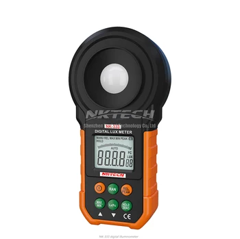 NKTECH Digital Light Lux Meter Luxmetru NK-333 Iluminare LCD Auto Gama 200000Lux 20000FC Tester de Fundal 2000 De Capete de acuzare