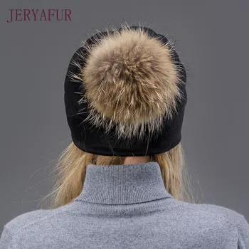 Noi de Vânzare Fierbinte pentru Femei de Moda de Vara, Primăvara Și Toamna Vânt Praf Subțire Capace Cu Blană de Raton Pompom Pe Femei De Top Hat