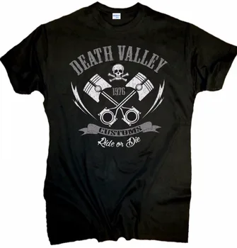 Noi Oamenii T Shirt de Imprimare de Moda Tricou Bărbați Vară Stil Biker Tricou Death Valley Elicopter Hot Rod Vechi de Școală noutate T-Shirt