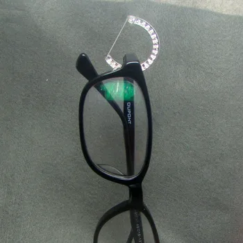 Noi rodiu sau aur termina potcoavă sau în formă de U, pin broșă ochelari titularul de moda ornament accesoriu 12buc x