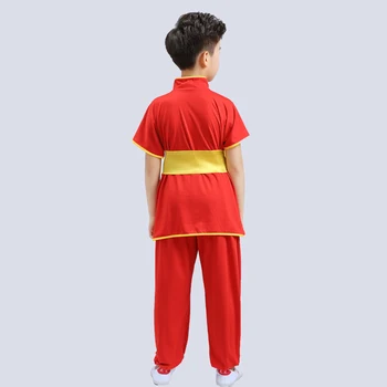 Noi Sosesc Copiii Dobok Taekwondo Wushu Costum Baieti Fete Chineză Kung Fu Costum De Tai Chi Îmbrăcăminte Artă Marțială Uniformă