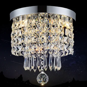 Noi Vindem Fierbinte Contemporane de Lux Cristal Plafon cu LED-uri de iluminat Lampa de Iluminat Hol Pentru Bucatarie Hol CL123