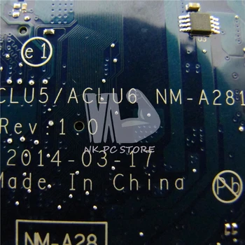 NOKOTION Pentru Lenovo G50 G50-45 Laptop Placa de baza A8-6410 CPU NM-A281 REV:1.0 DDR3 testat