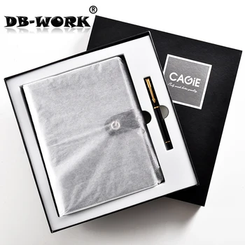Notebook-uri de afaceri din piele Blocnotes A5 notebook de frunze vrac pot fi personalizate / cadouri personalizate