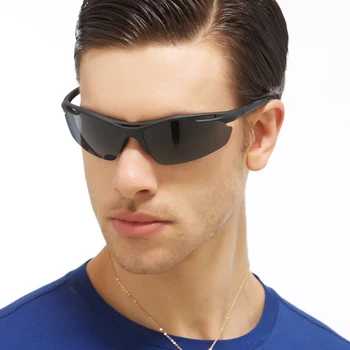 Nou HD Polarizate Sport Bărbați ochelari de Soare de Pescuit de Conducere Ochelari de Soare UV400 Ușor Ochelari de protectie Ochelari de sex Masculin oculos de sol