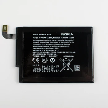 Nou Original Nokia BV-4BW telefon, acumulator pentru Nokia Lumia 1520 MARTE Phablet RM-937 Bea Lumia1520 BV4BW 3500mAh