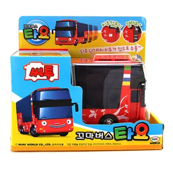 Noul autobuz mic tayo model mini din plastic oyuncak auto copii în miniatură double decker tayo autobuz cito gila copil jucărie cadou de Crăciun