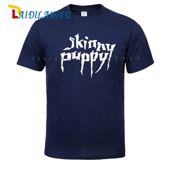 Noutatea Skinny Puppy Noua Moda cu Maneci Scurte T-shirt Barbati t-shirt O-gât topuri haine barbati Tee