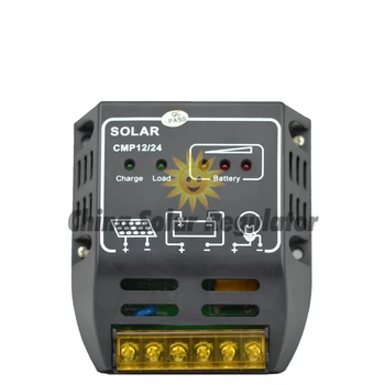 O MULȚIME 10buc 10A PWM Panou Solar de Încărcare a Bateriei Controller Regulator De 120W(12V),240W(24V) Panouri